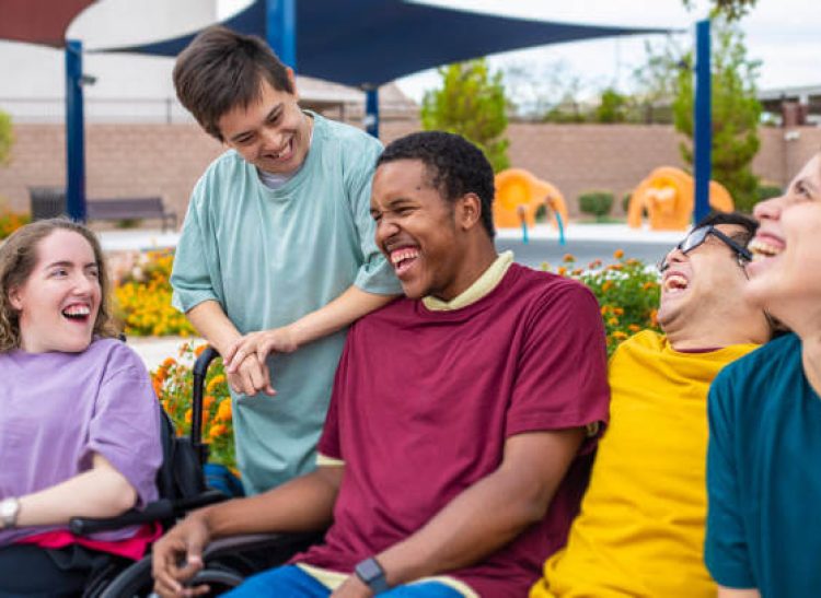 People with disabilities participating in community activities and social interactions in Dubbo